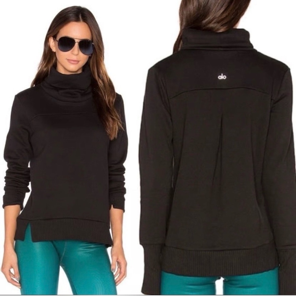 Alo Yoga Haze Funnel Neck Sweater - Picture 3 of 5